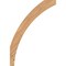 Ekena Millwork 3 1/2"W x 28"D x 40"H Thorton Smooth Knee Brace, Western Red Cedar BRC04X28X40THR00SWR - alternate 2